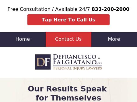 DeFrancisco & Falgiatano Personal Injury Lawyers