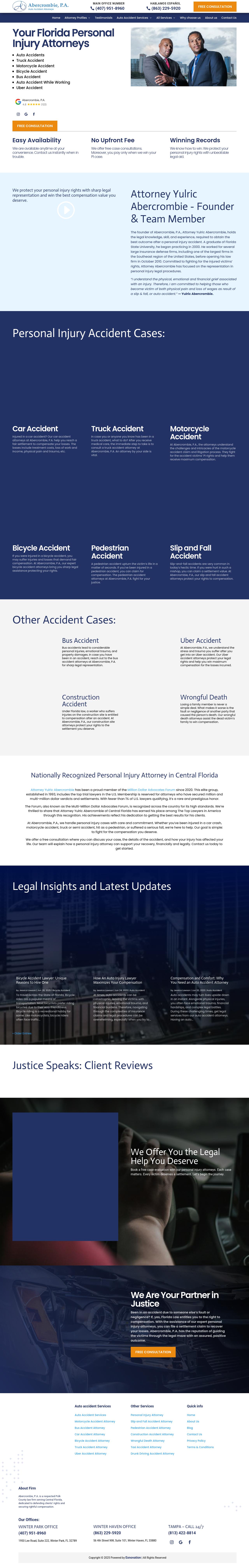 Abercrombie, PA - Winter Park FL Lawyers