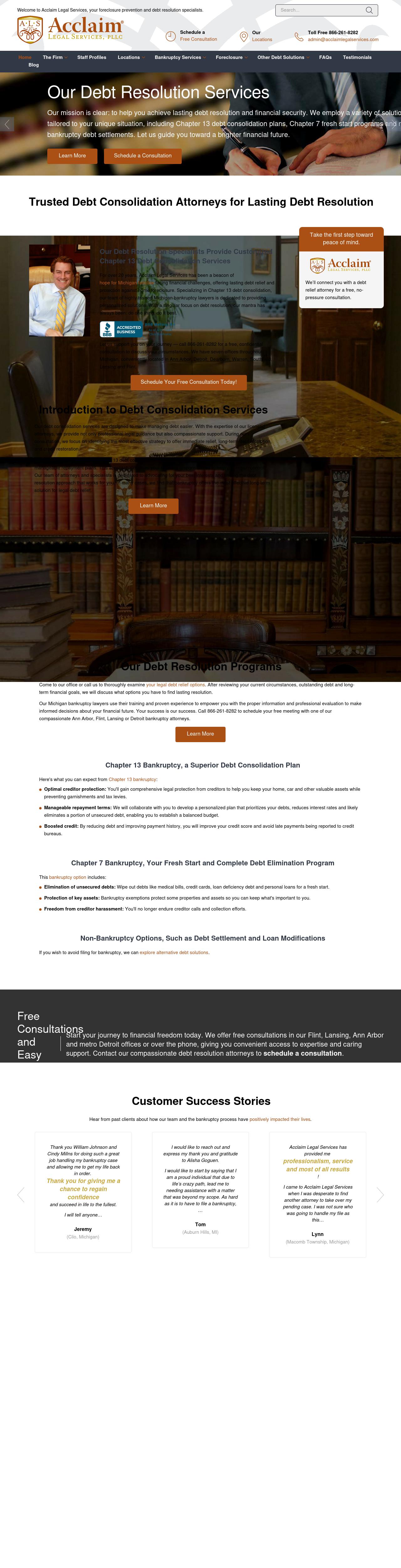Acclaim Legal Services, PLLC - Flint MI Lawyers