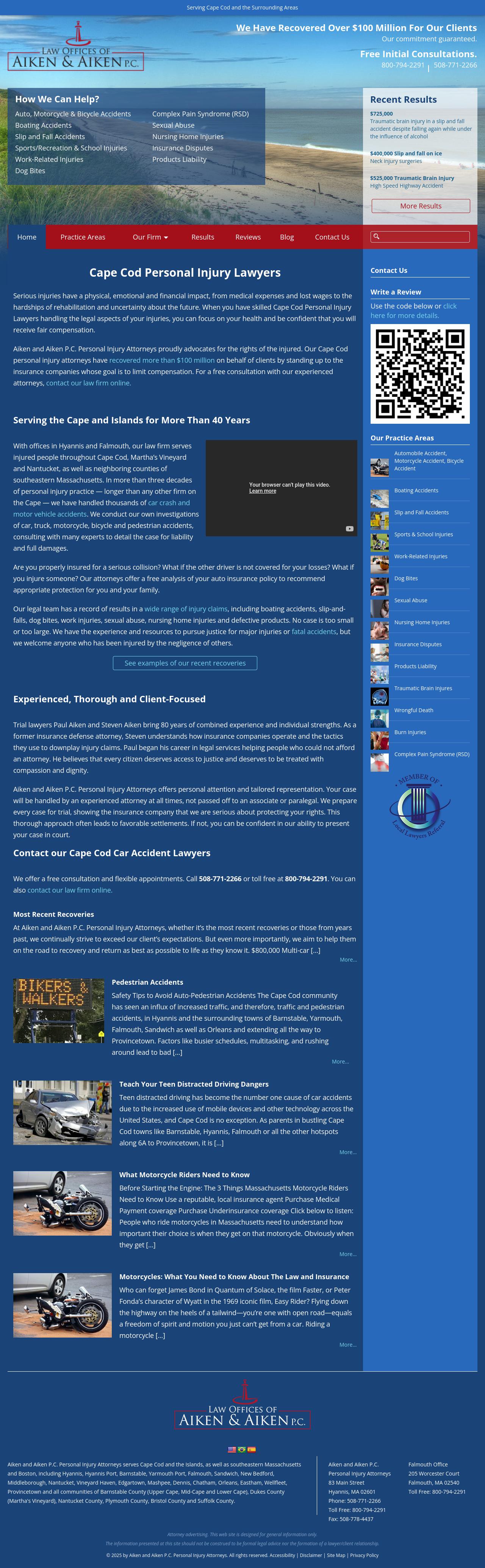 Aiken & Aiken P.C. - Hyannis MA Lawyers