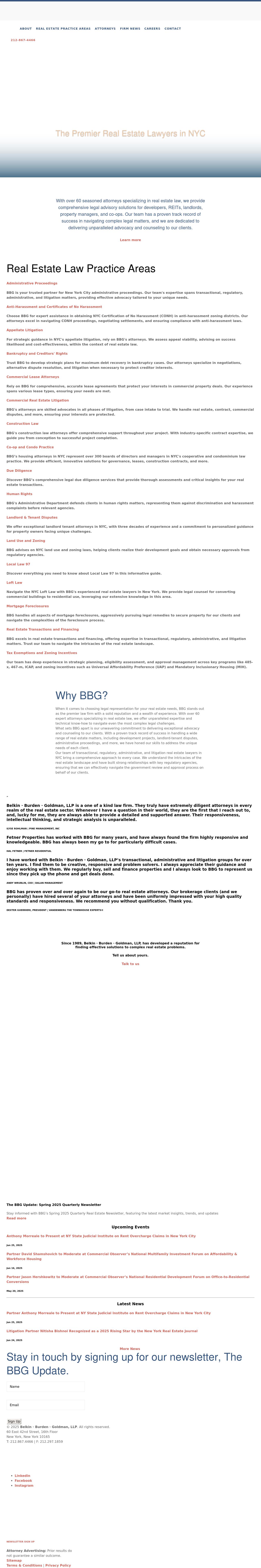 Belkin Burden Wenig & Goldman, LLP - Westport CT Lawyers