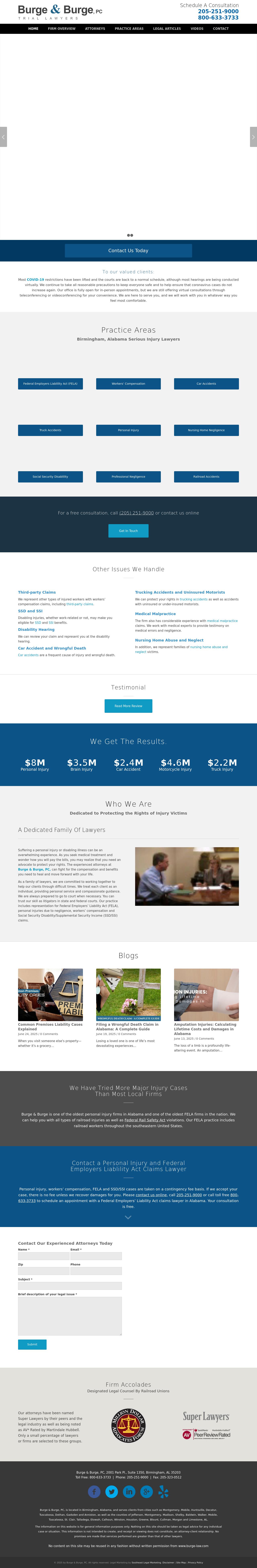 Burge & Burge, PC - Birmingham AL Lawyers