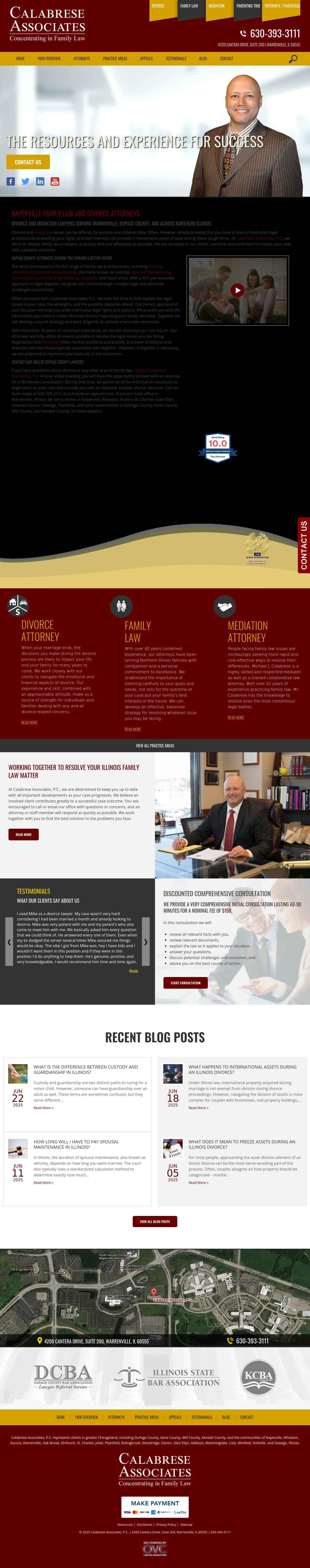 Calabrese Associates - Warrenville IL Lawyers
