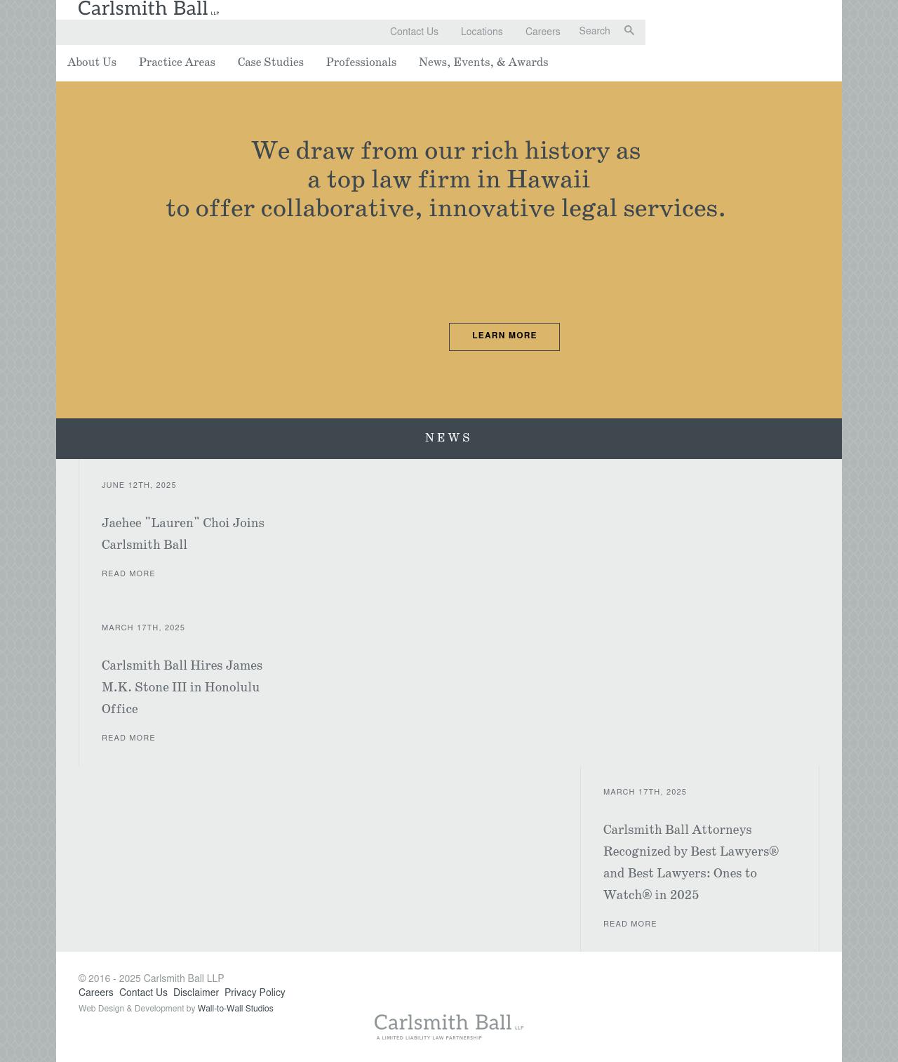 Carlsmith Ball LLP - Honolulu HI Lawyers
