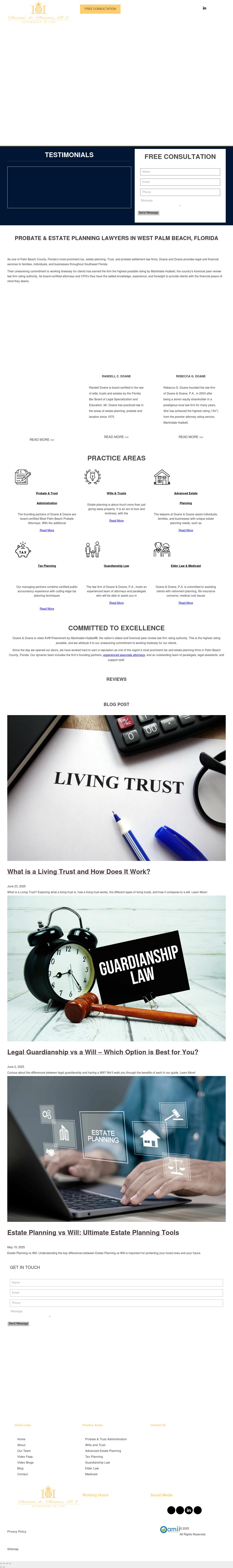 Doane & Doane, P.A. - North Palm Beach FL Lawyers