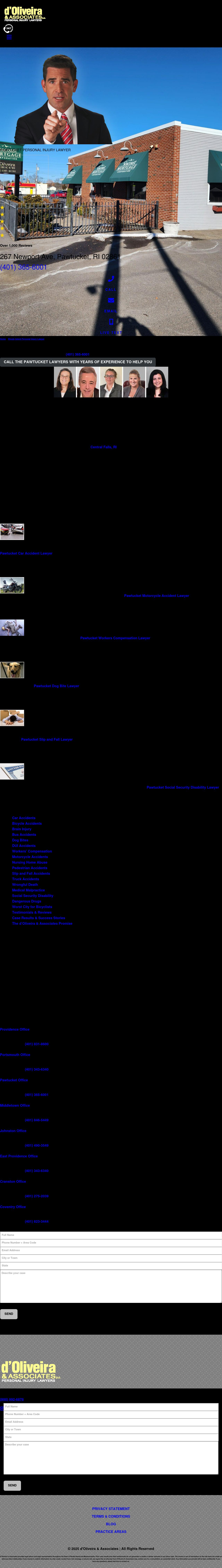 d'Oliveira & Associates - Pawtucket RI Lawyers