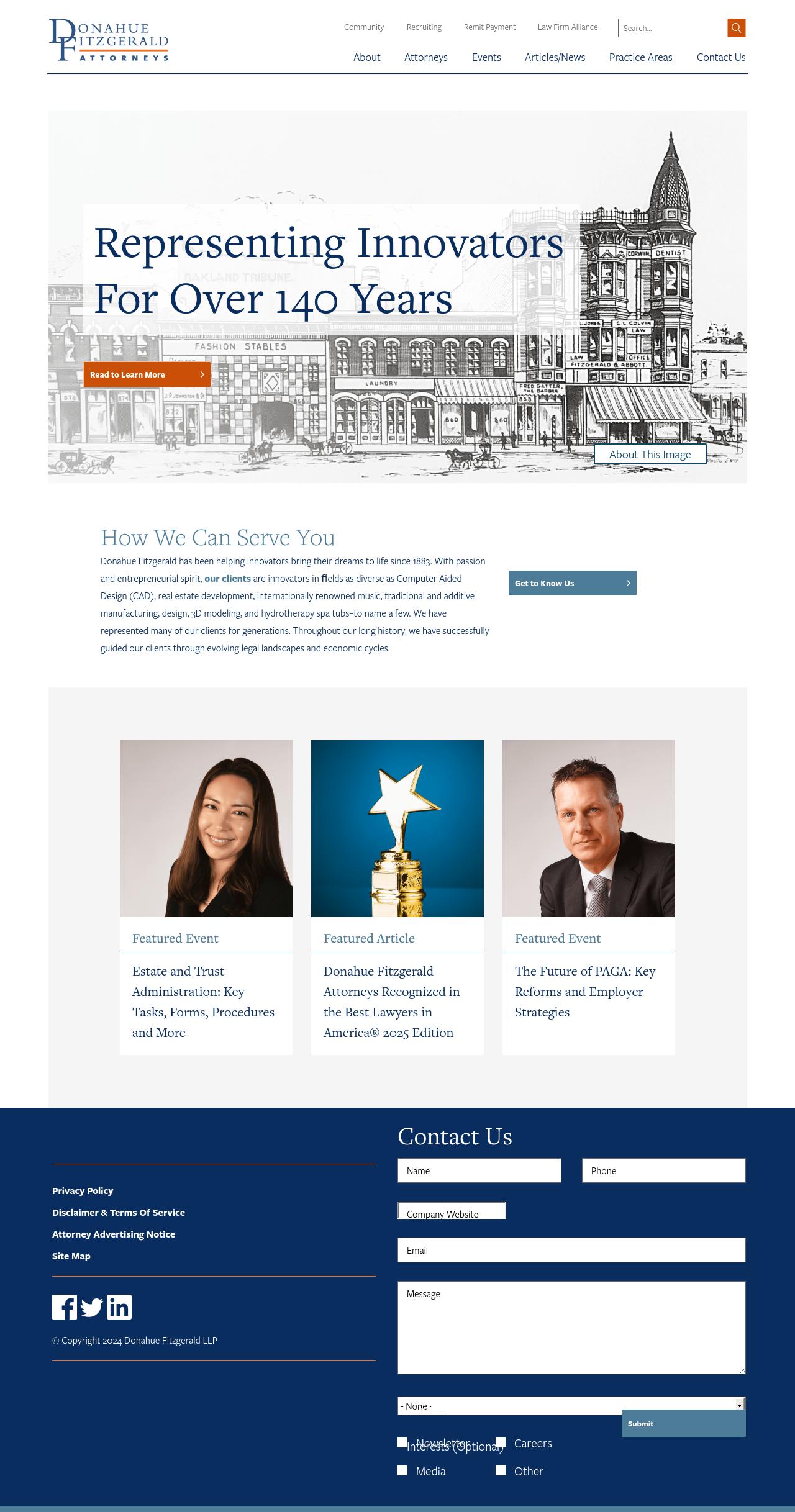 Donahue Fitzgerald LLP - Oakland CA Lawyers