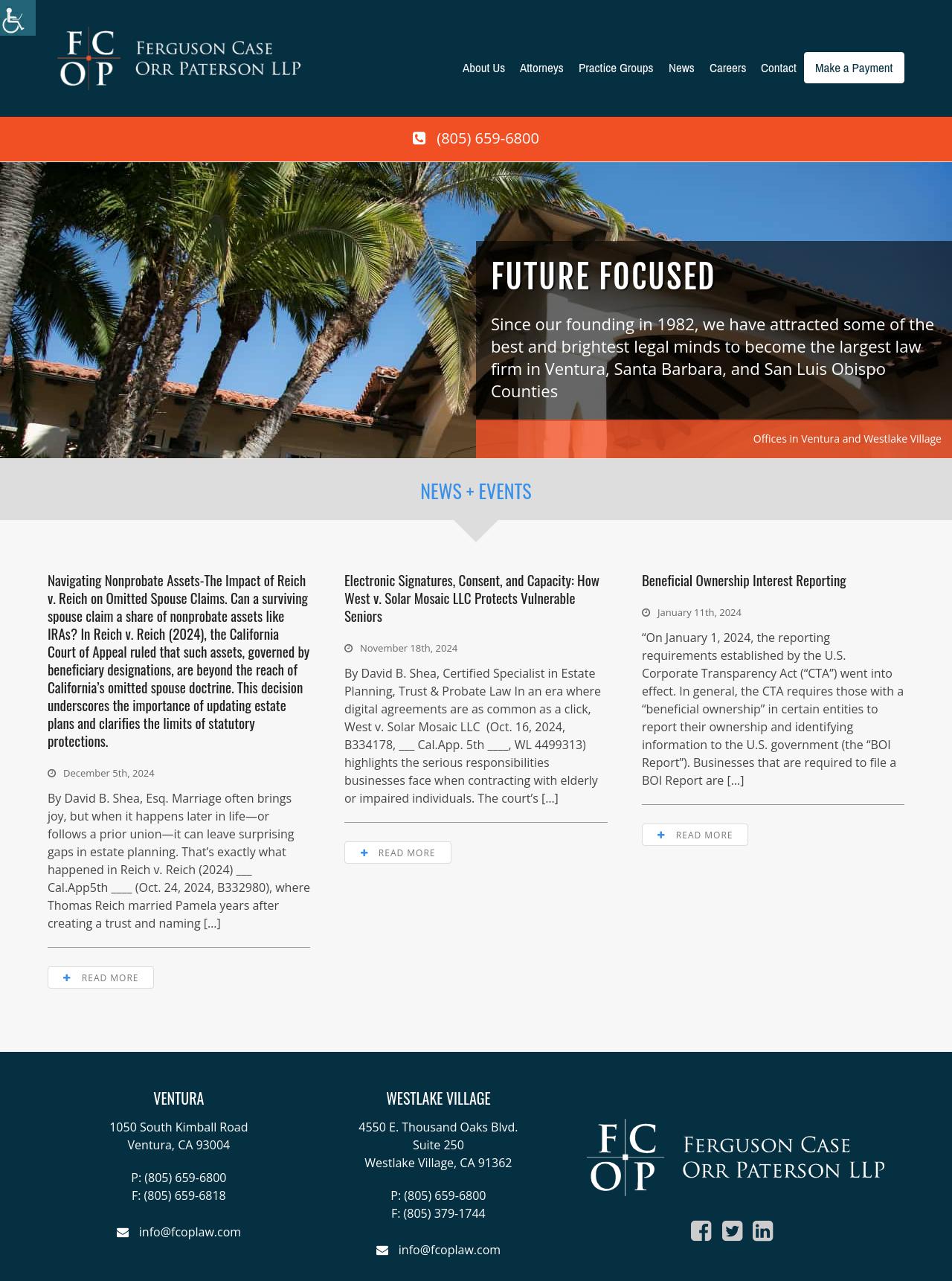 Ferguson Case Orr Paterson LLP - Ventura CA Lawyers