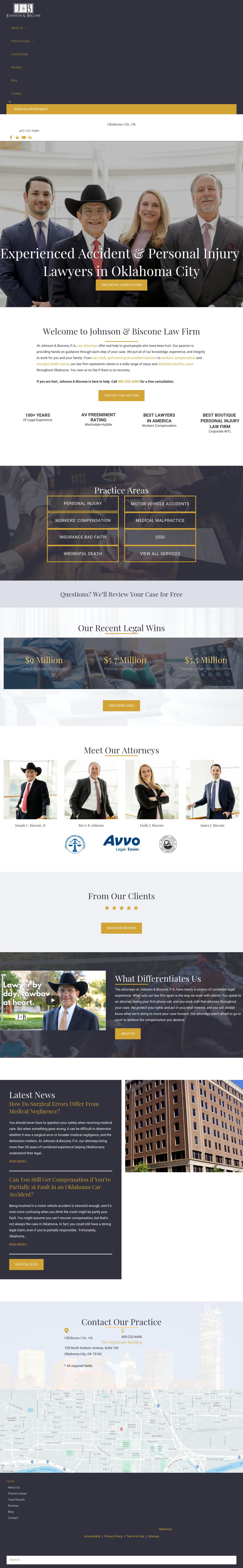 Johnson & Biscone - Oklahoma City OK Lawyers