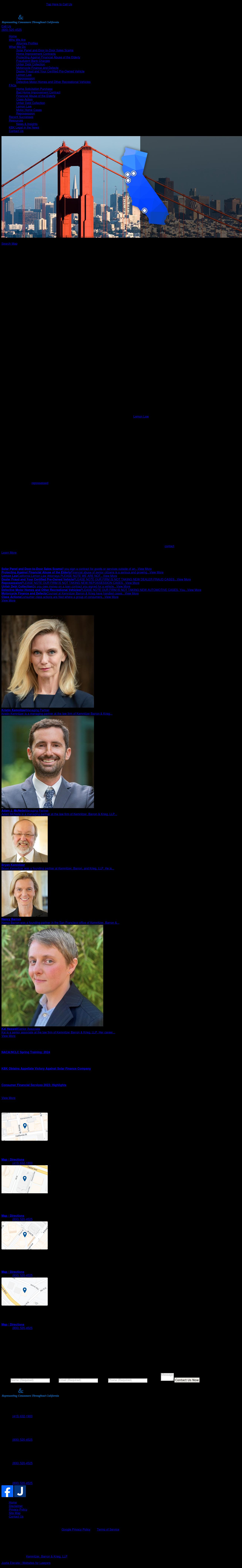 Kemnitzer Barron & Krieg LLP - Fresno CA Lawyers