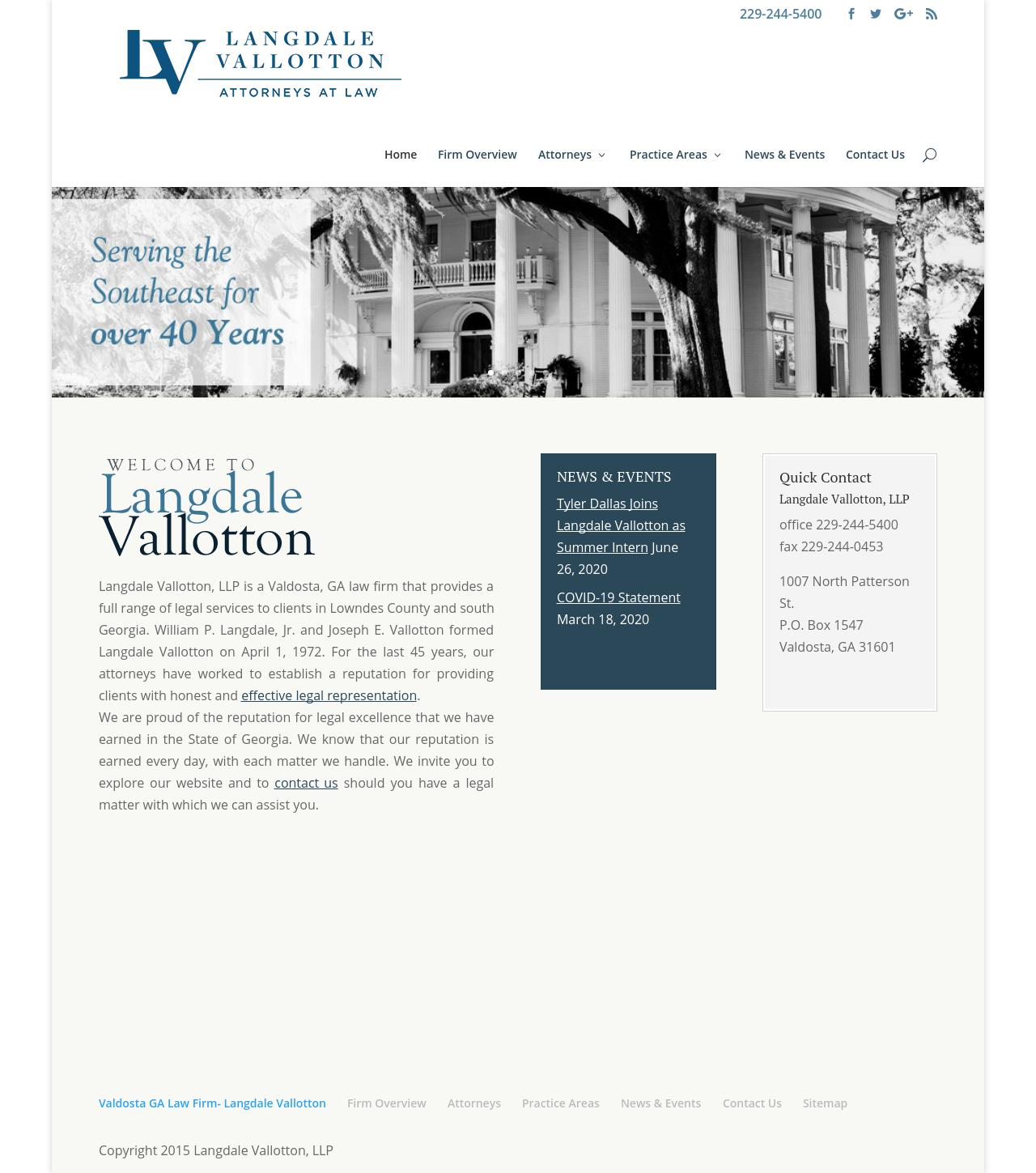 Langdale Vallotton, LLP - Valdosta GA Lawyers