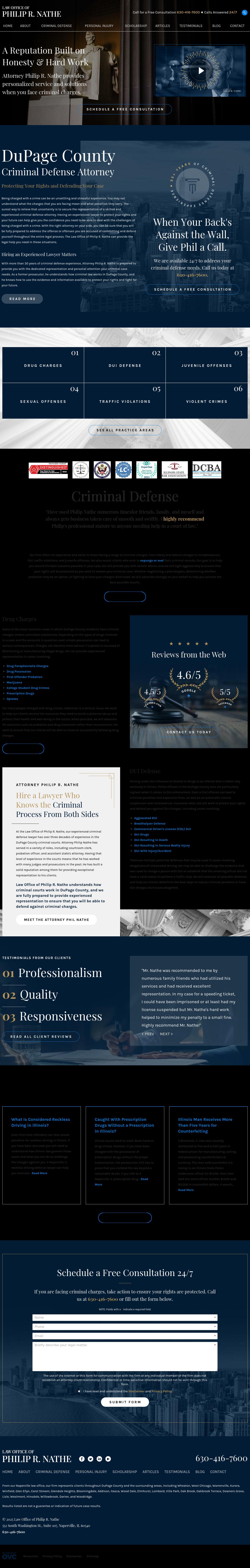 Law Office of Philip R. Nathe - Naperville IL Lawyers