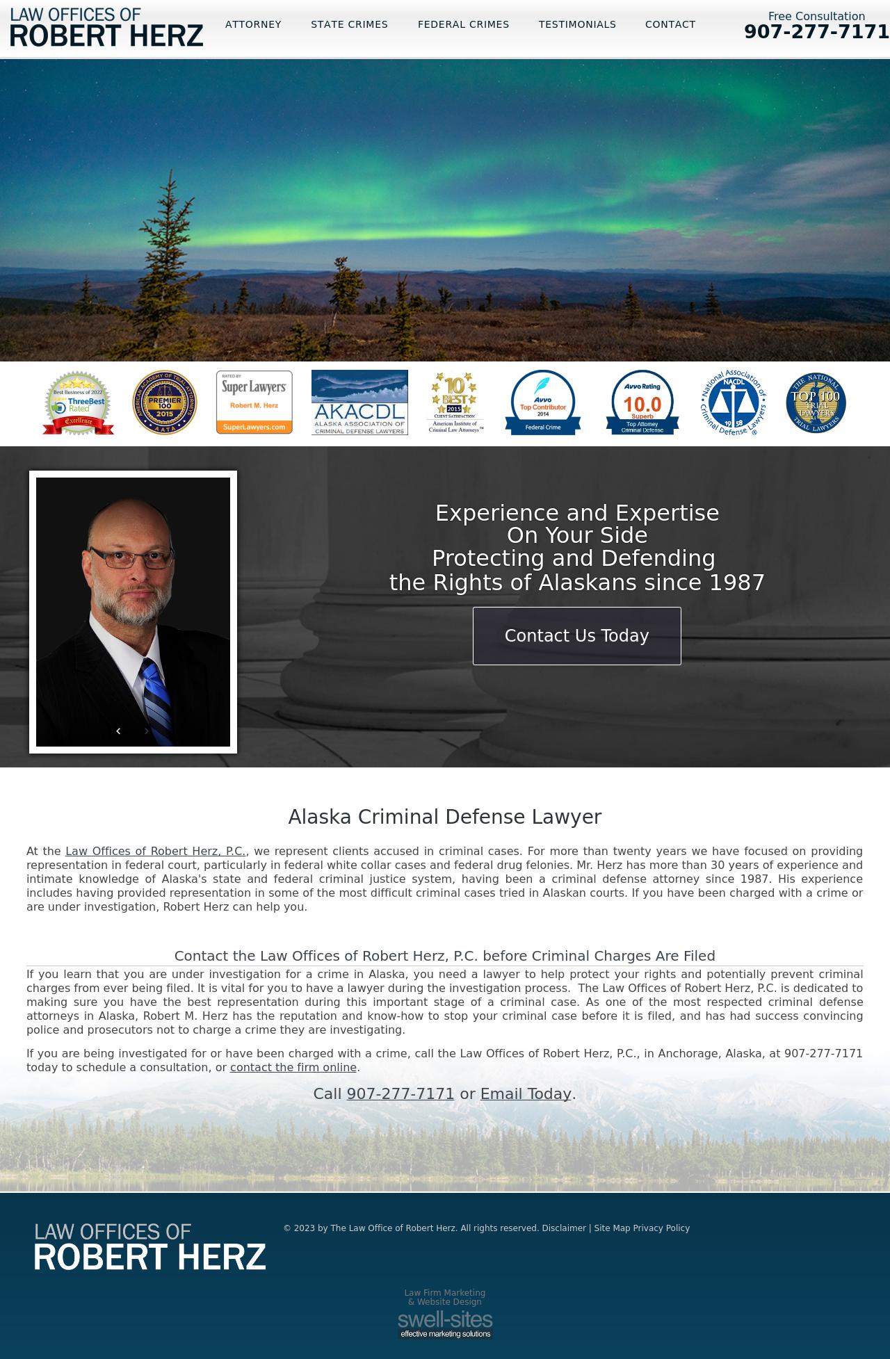 Law Offices of Robert Herz, P.C. - Anchorage AK Lawyers