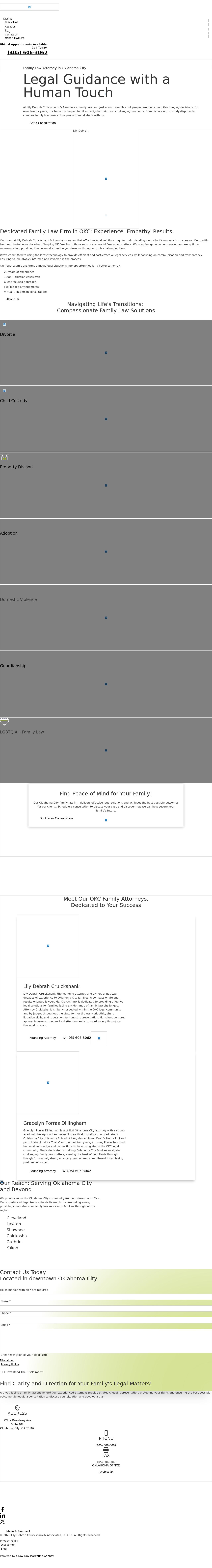 Lily Debrah Cruickshank & Associates, PLLC - Oklahoma City OK Lawyers