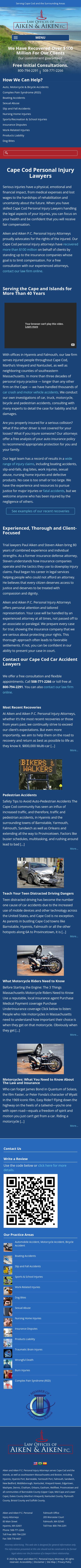Aiken & Aiken P.C. - Hyannis MA Lawyers