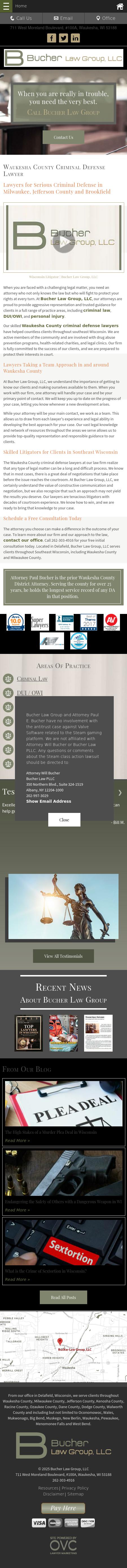Bucher Law Group LLC - Delafield WI Lawyers