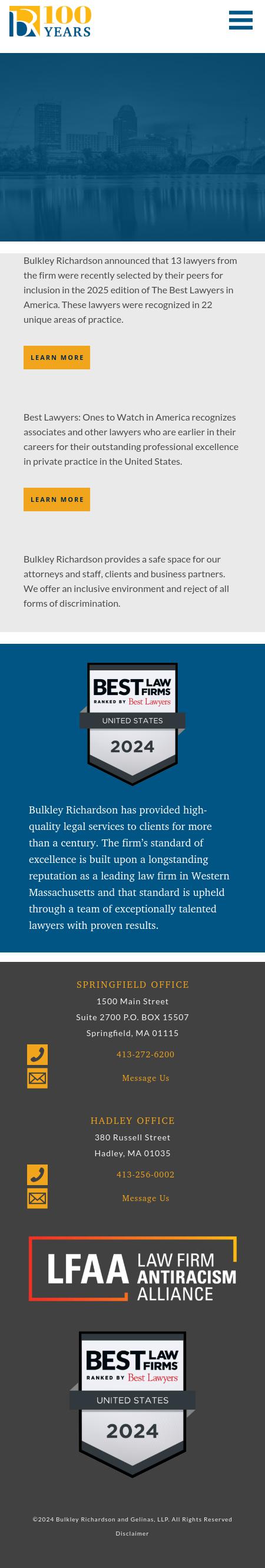 Bulkley, Richardson and Gelinas, LLP - Boston MA Lawyers