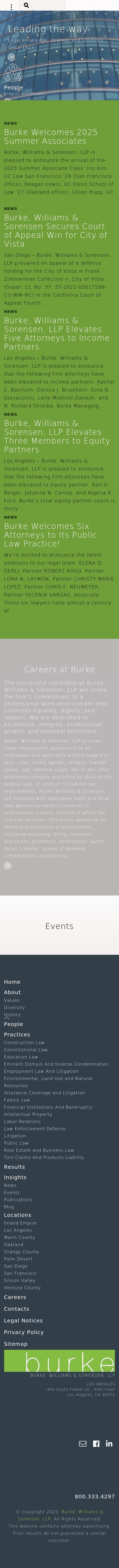 Burke, Williams & Sorensen, LLP - Camarillo CA Lawyers