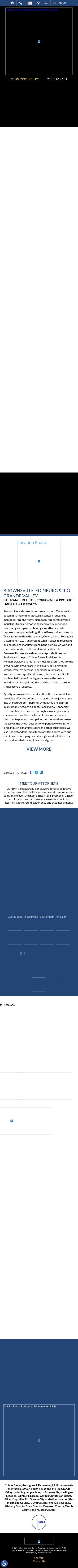 Colvin, Chaney, Saenz, & Rodriguez, L.L.P. - Edinburg TX Lawyers