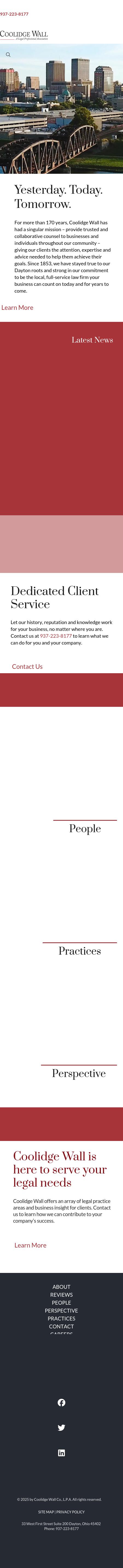 Coolidge Wall Co., L.P.A. - Dayton OH Lawyers