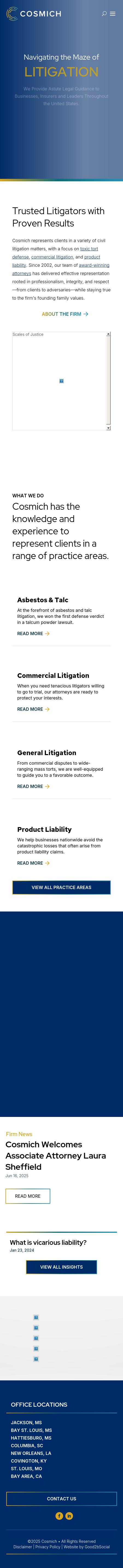 Cosmich Simmons & Brown, PLLC - Cincinnati OH Lawyers