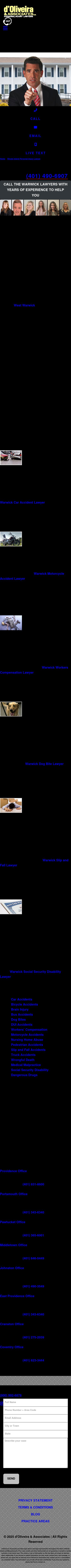 d'Oliveira & Associates - Warwick RI Lawyers