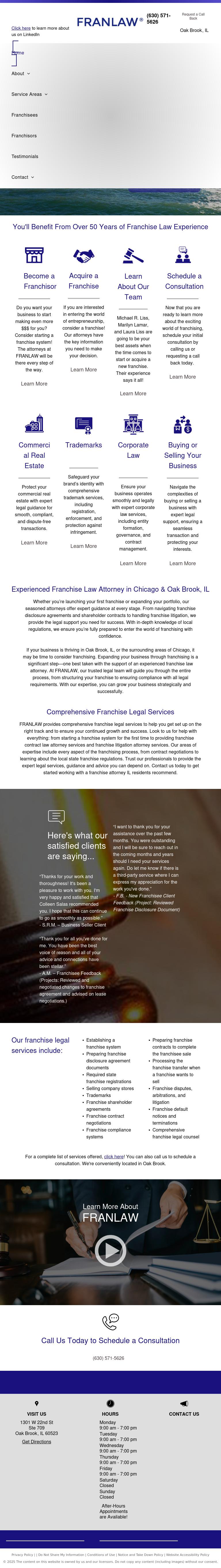 FRANLAW - Oak Brook IL Lawyers