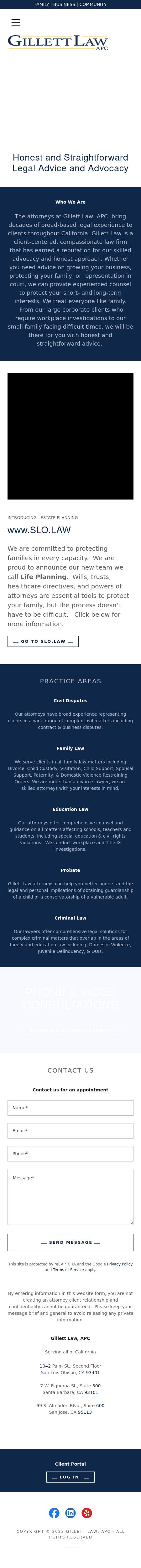 Gillett Philpot Mattos Attorneys at Law - Tulare CA Lawyers