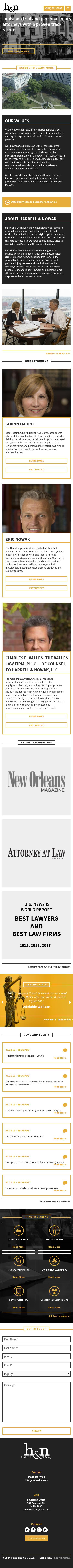 Harrell & Nowak, LLC - New Orleans LA Lawyers