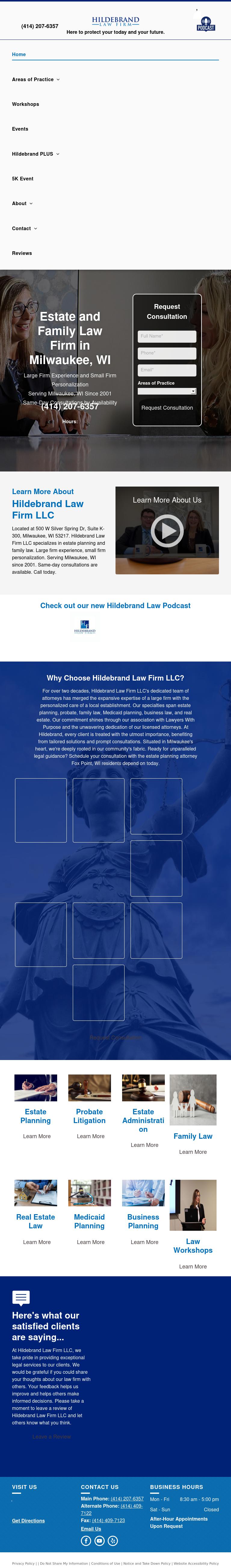 Hildebrand Law Firm, LLC - Milwaukee WI Lawyers