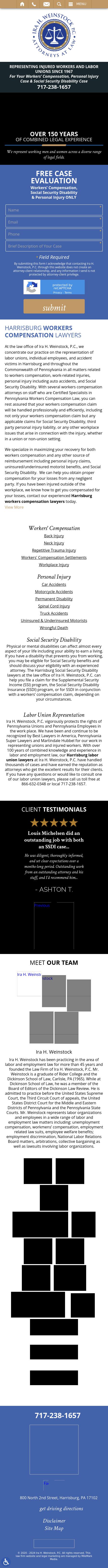 Ira H. Weinstock, P.C. - Harrisburg PA Lawyers