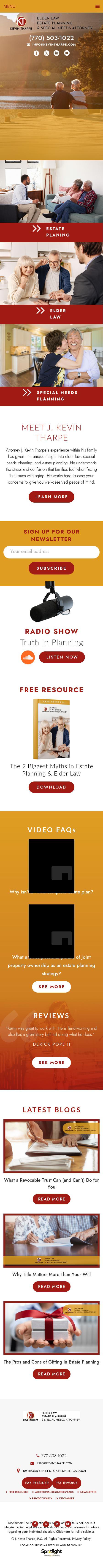 J. Kevin Tharpe, P.C. - Gainesville GA Lawyers
