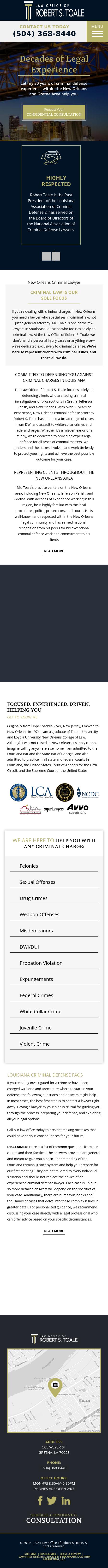 Law Office of Robert S. Toale - Gretna LA Lawyers