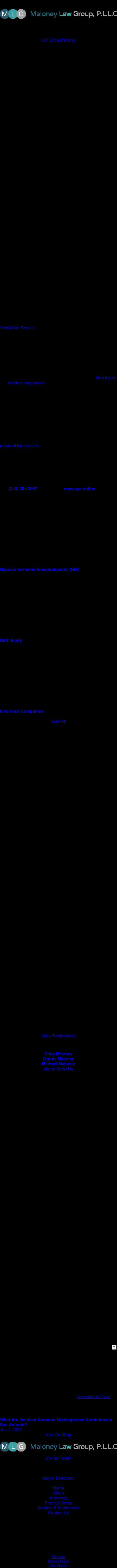 Maloney Law Group, P.L.L.C. - San Antonio TX Lawyers