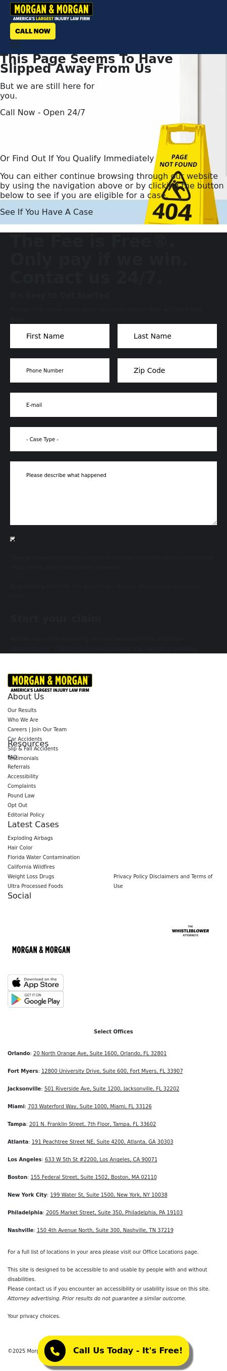 Morgan & Morgan - St. Petersburg FL Lawyers