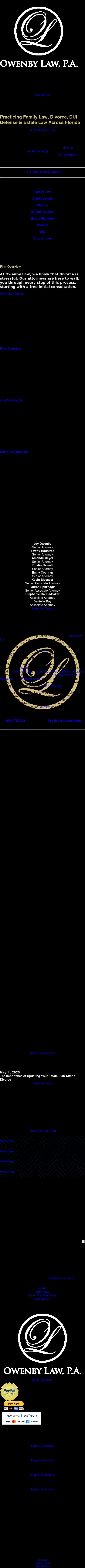 Owenby Law LLC - Jacksonville FL Lawyers