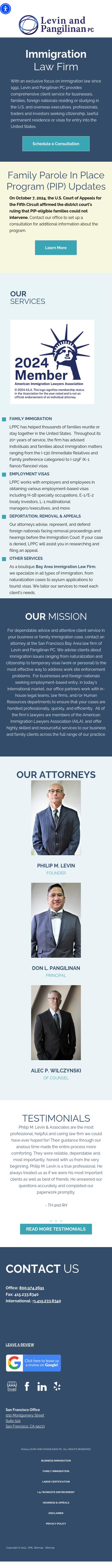 Philip Levin & Associates - San Francisco CA Lawyers