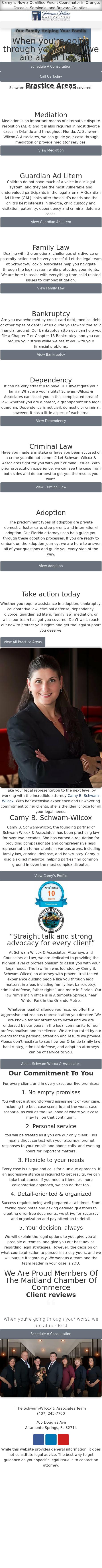 Schwam-Wilcox & Associates, Attorneys and Counselors at Law - Sebring FL Lawyers