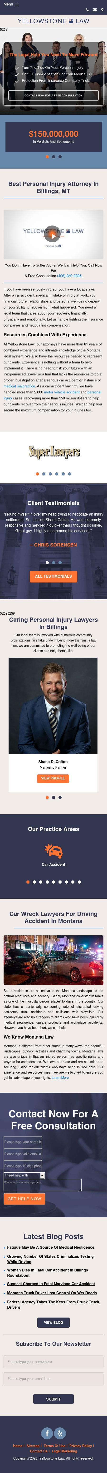 Shane D. Colton - Billings MT Lawyers