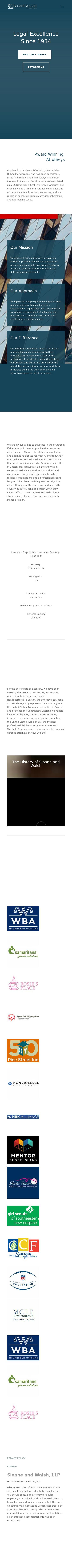 Sloane and Walsh, LLP - Lincoln RI Lawyers
