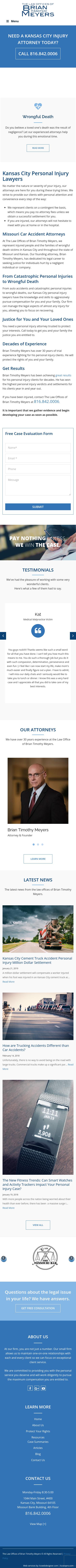 The Law Offices of Brian Timothy Meyers - Kansas City MO Lawyers