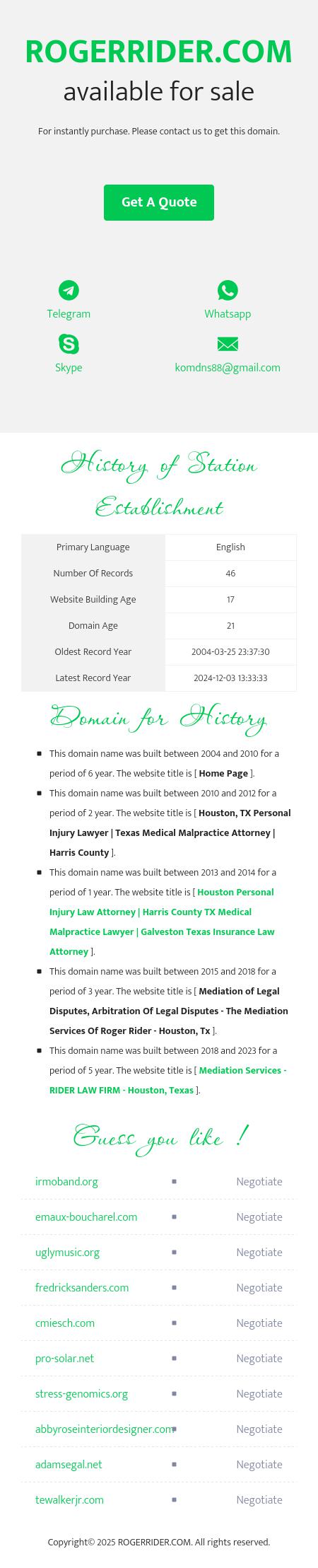 The Rider Law Firm - Houston TX Lawyers