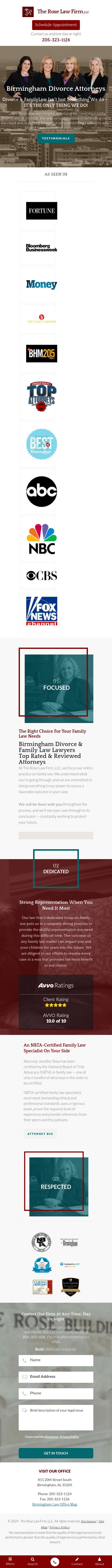 The Rose Law Firm, LLC - Birmingham AL Lawyers