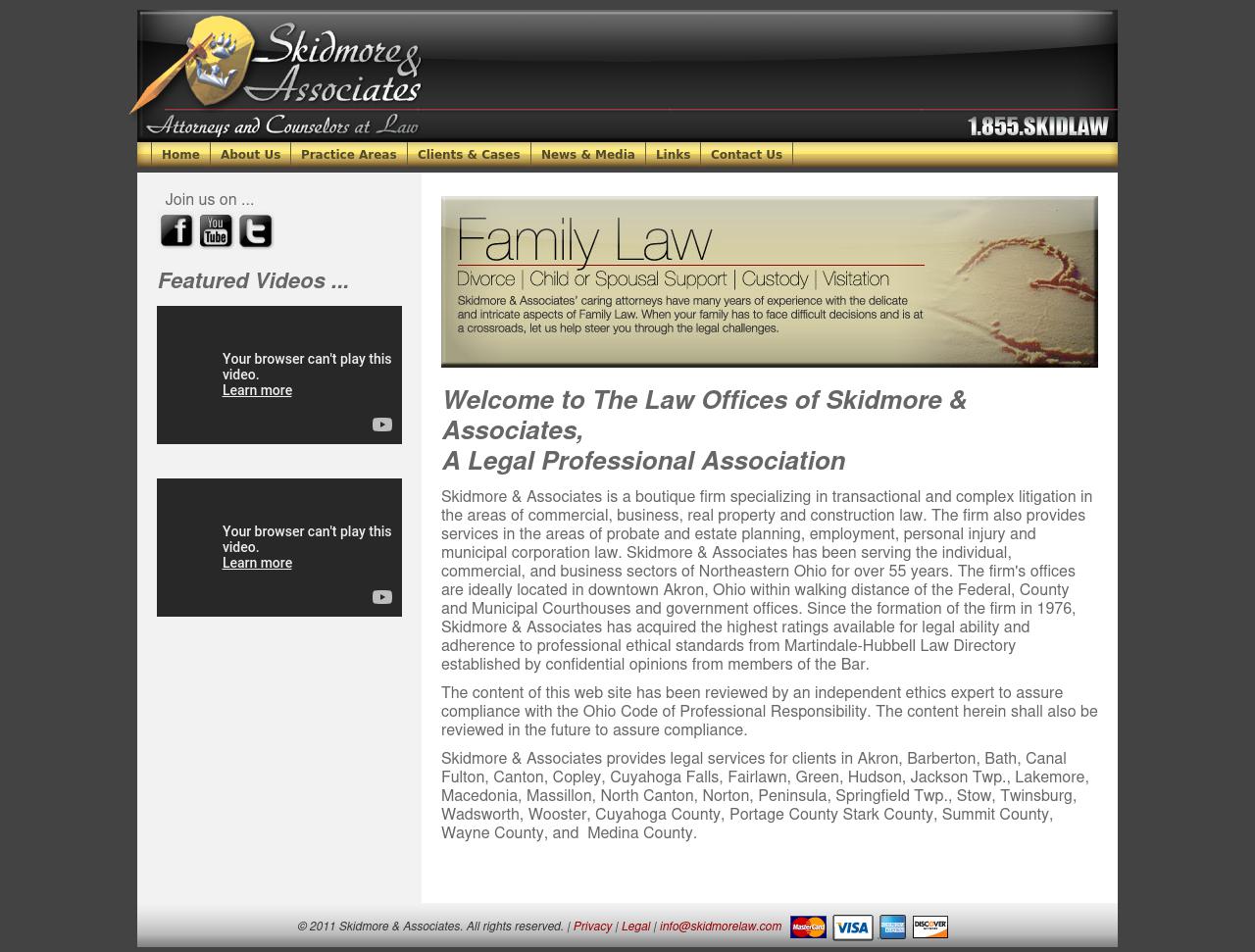 Skidmore & Associates, A Legal Professional Association - Akron OH Lawyers