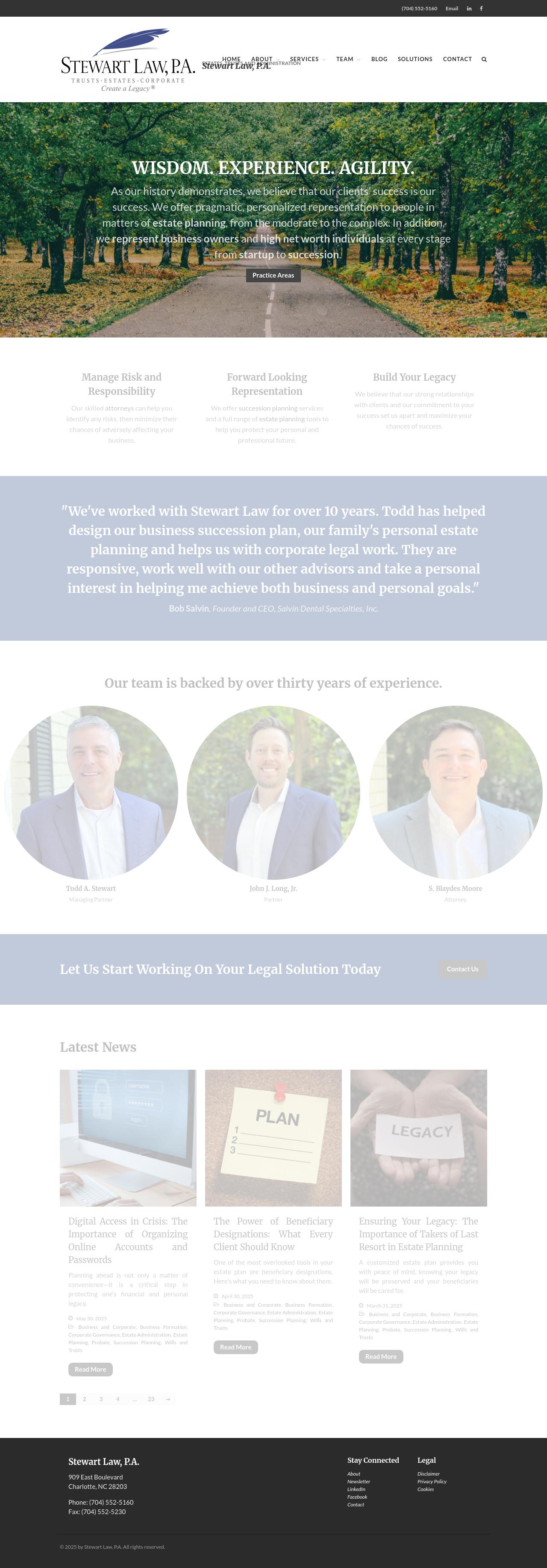 Stewart Law, P.A. - Charlotte NC Lawyers