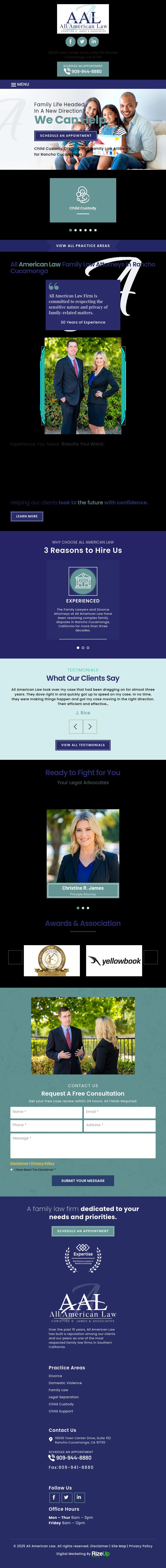 All American Law - Rancho Cucamonga CA Lawyers