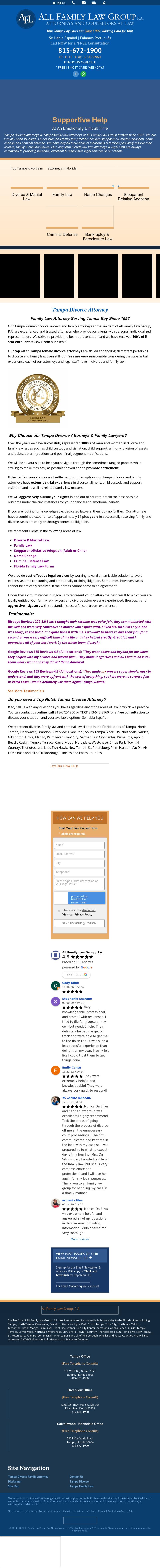 All Family Law Group, P.A. - Apollo Beach FL Lawyers