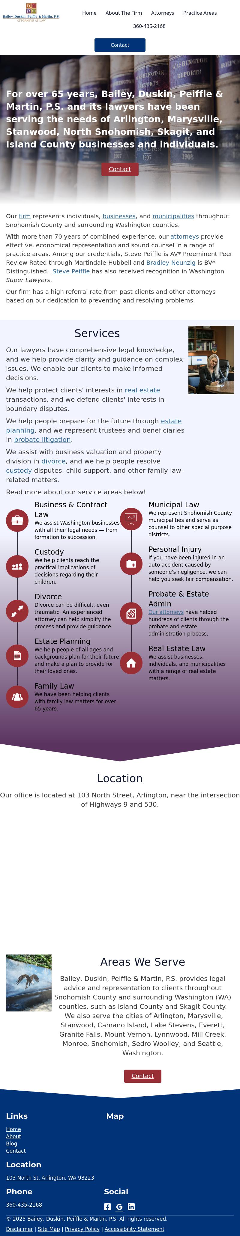 Bailey, Duskin & Peiffle, P.S. - Arlington WA Lawyers