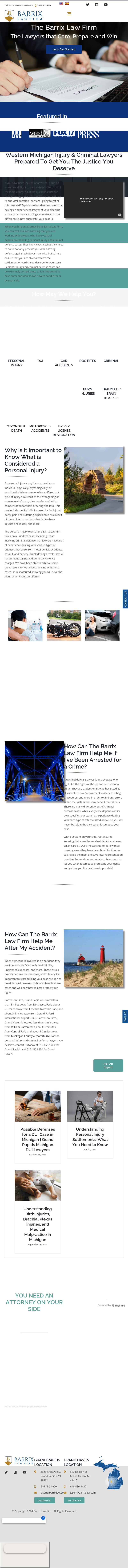 Barrix Law Firm - Grand Haven MI Lawyers