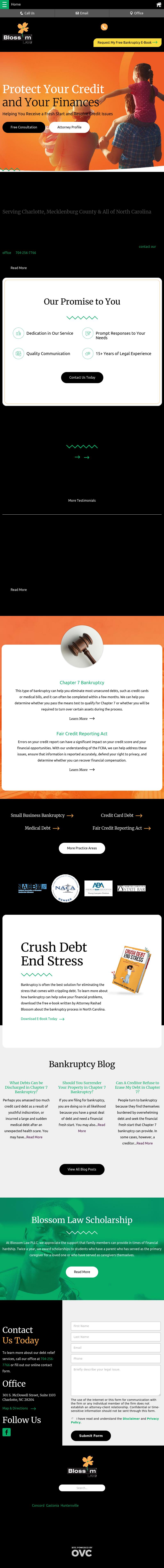 Blossom Law PLLC - Charlotte NC Lawyers